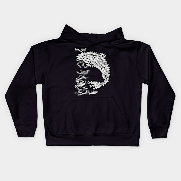 Mullet Kids Hoodie by Ink and Steel